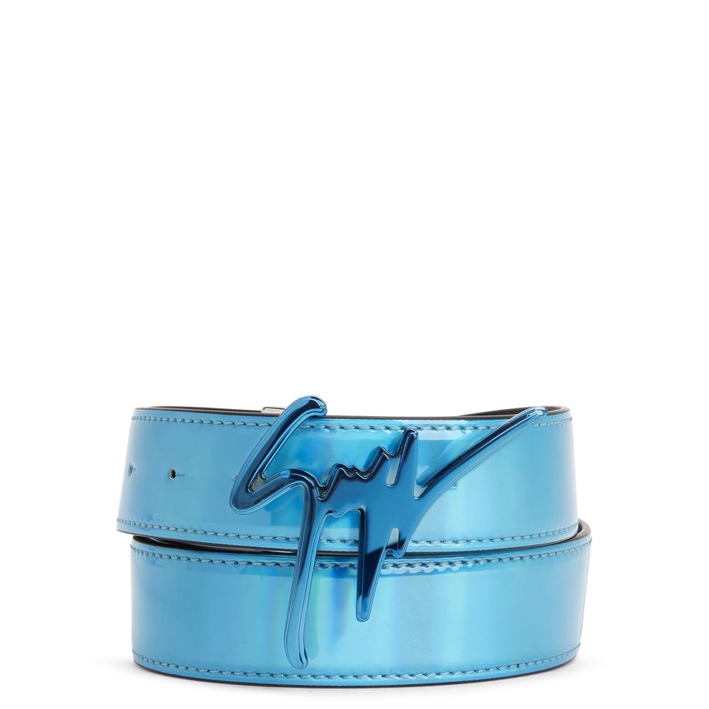 blue giuseppe belt