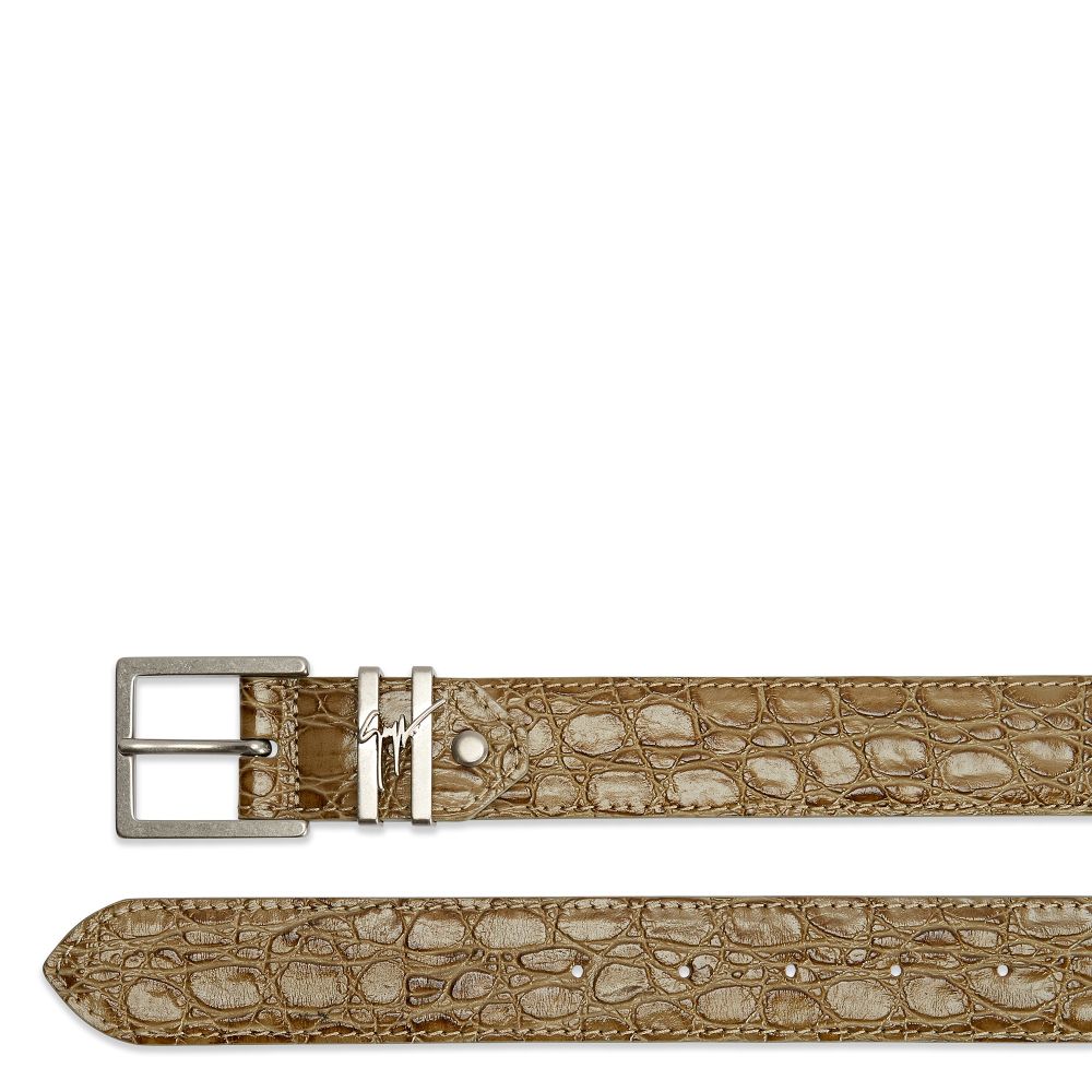 TEODORE: Belts Beige | Giuseppe Zanotti