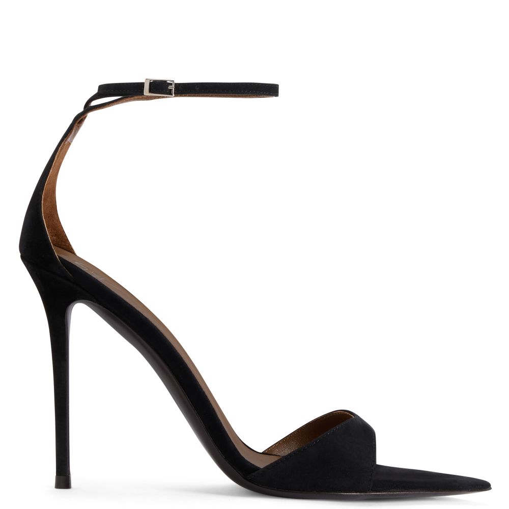 INTRIIGO STRAP 105: Sandals Black | Giuseppe Zanotti
