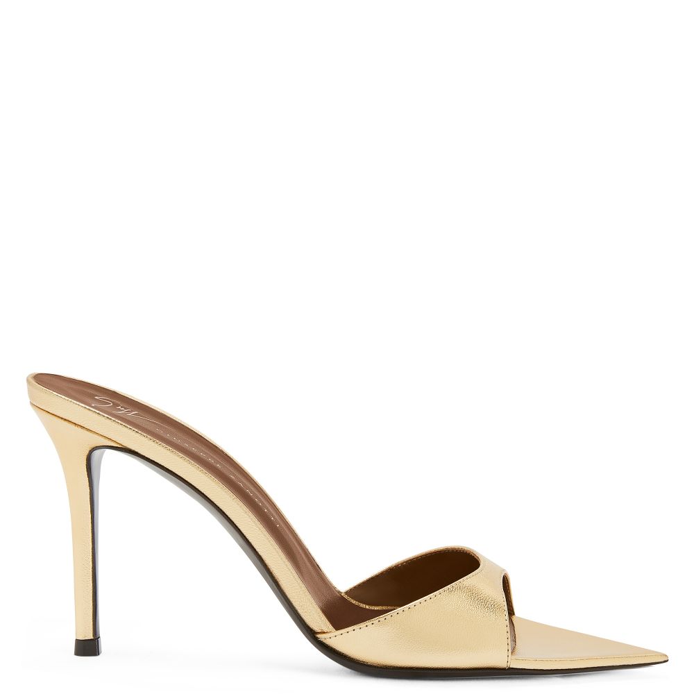INTRIIGO 90: Sandals Gold | Giuseppe Zanotti