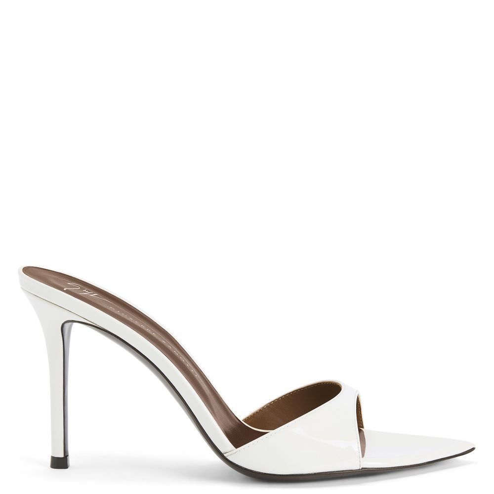 INTRIIGO 90: Sandals White | Giuseppe Zanotti