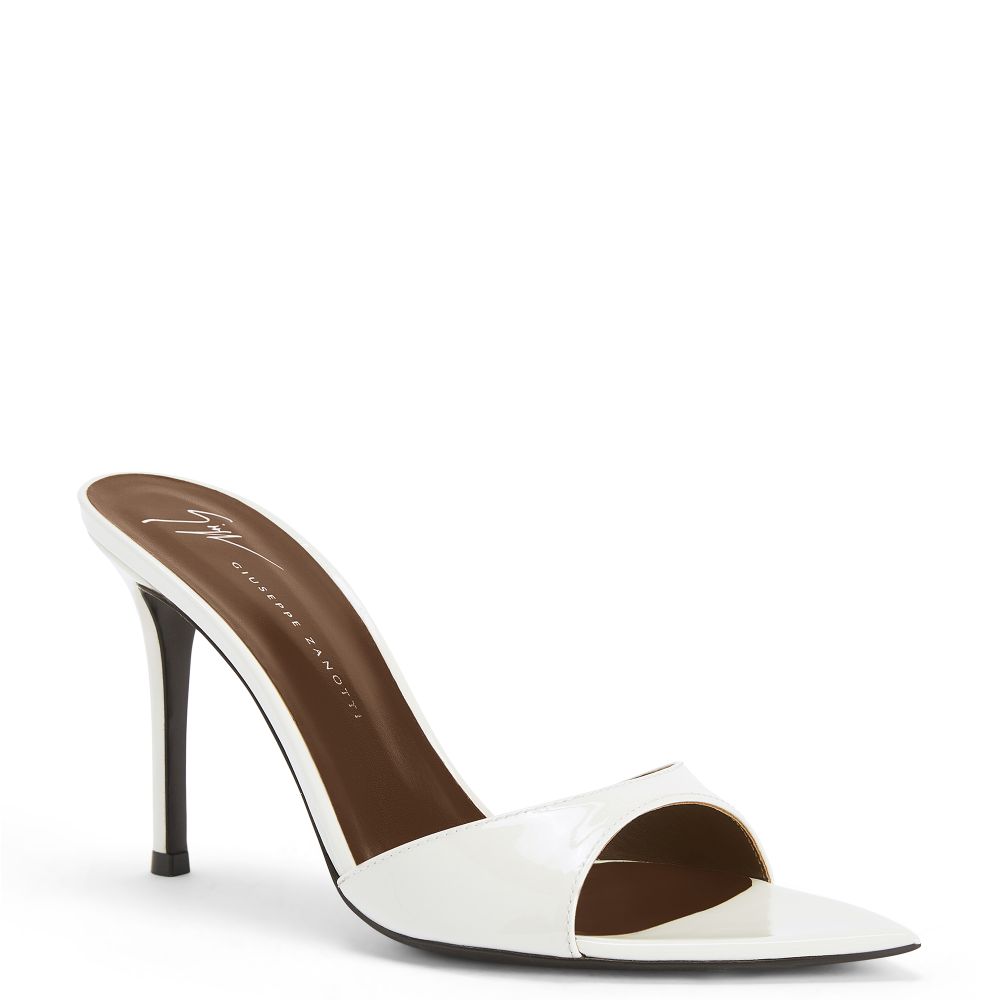 サンダル・ミュール GIUSEPPE ZANOTTI Women Sandals E300053003 WHITE INTRIIGO 90: Sandals White | Giuseppe Zanotti