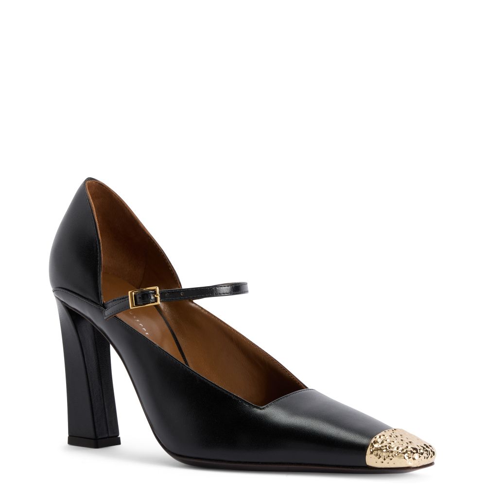 BRITA METAL 90: Pumps Black | Giuseppe Zanotti