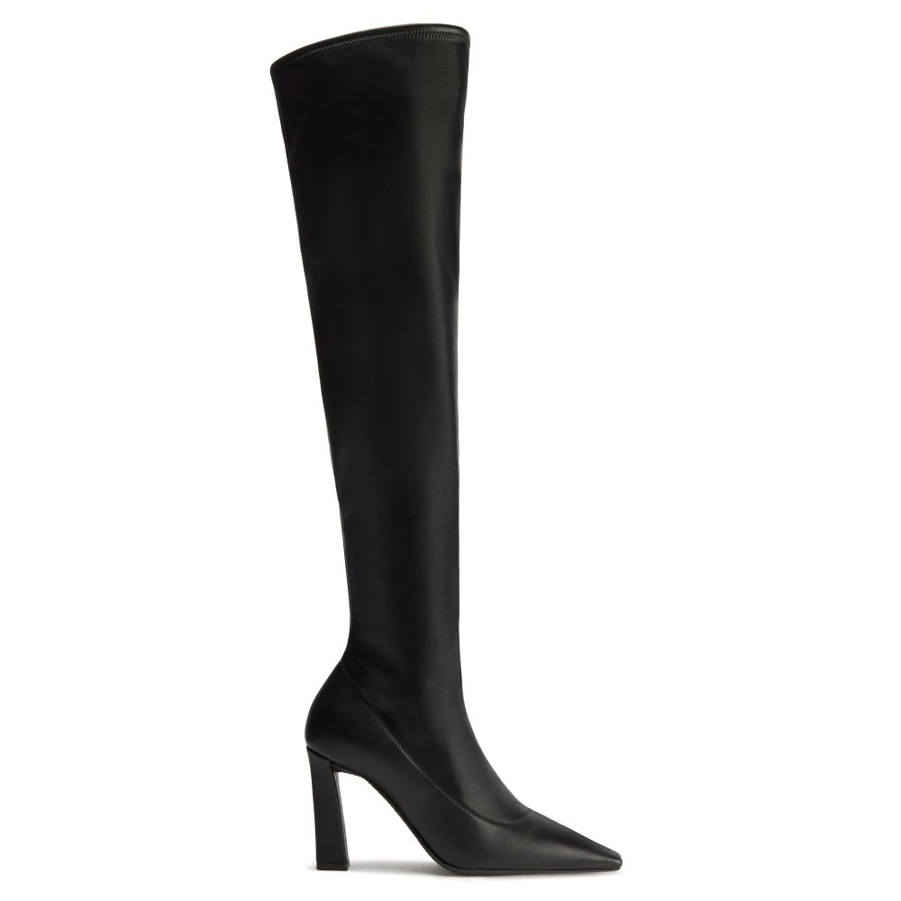 JANIEE STRETCH 90: Boots Black | Giuseppe Zanotti