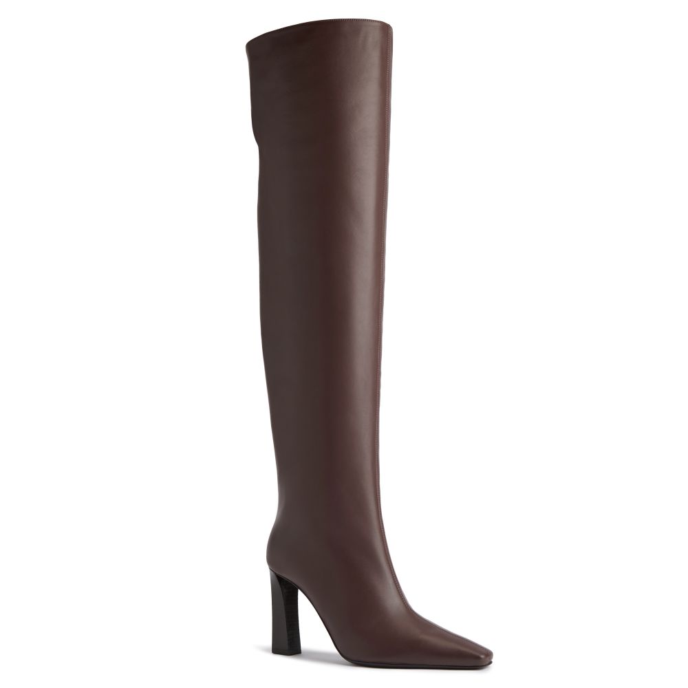 ギュギュカゴ JANIEE PLUS 90: Boots Brown | Giuseppe Zanotti