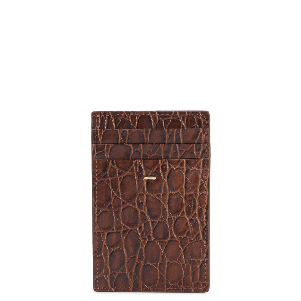 ALBERT 2.0: Wallets Brown | Giuseppe Zanotti