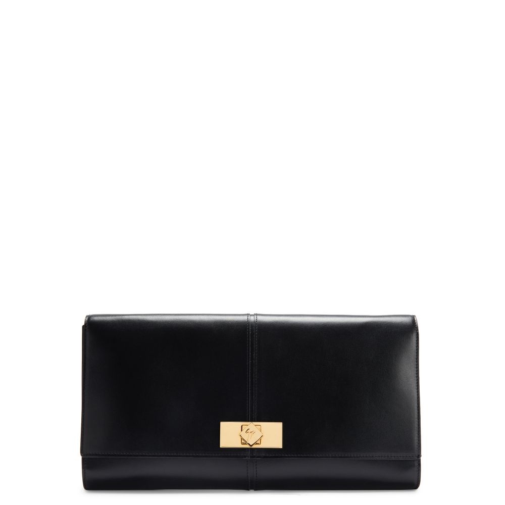 MONTSERRAT BAG: Clutches Black | Giuseppe Zanotti