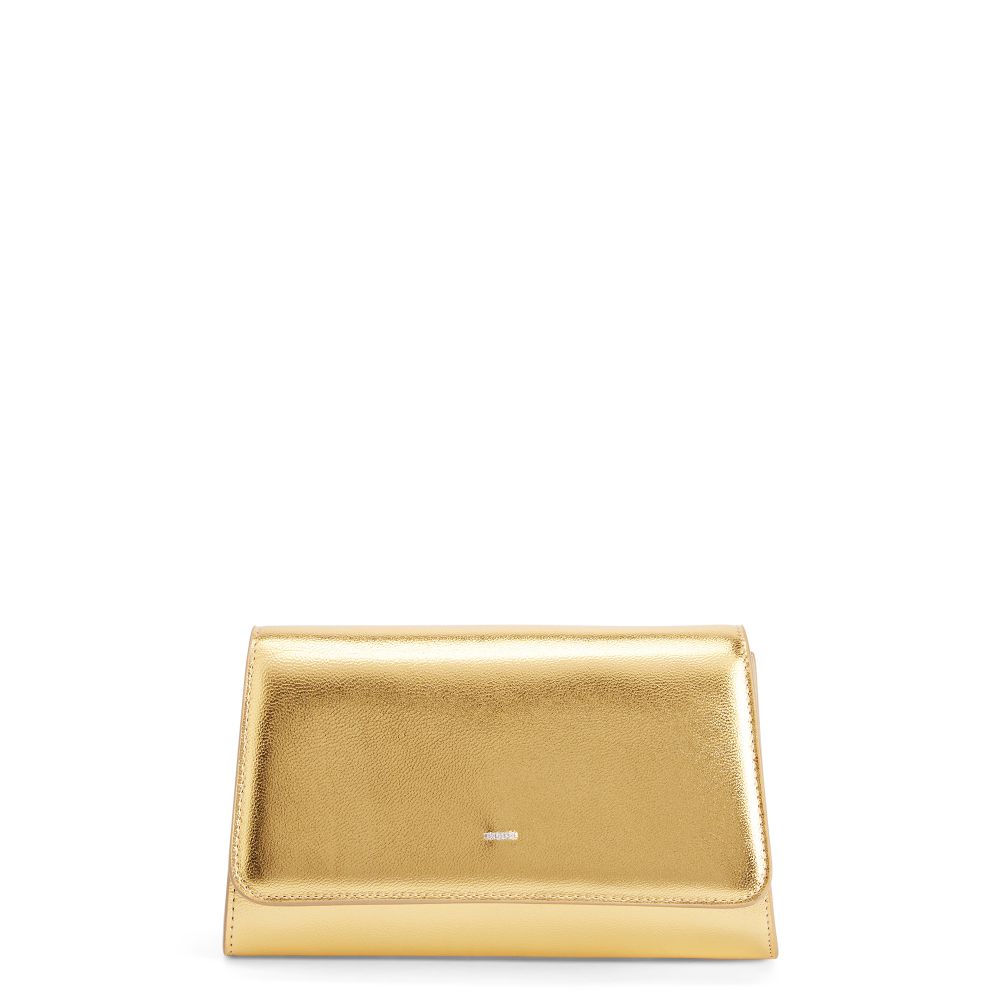 CLEOPATRA MINI: Clutches Gold | Giuseppe Zanotti