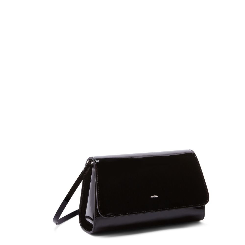 CLEOPATRA MINI: Clutches Black | Giuseppe Zanotti
