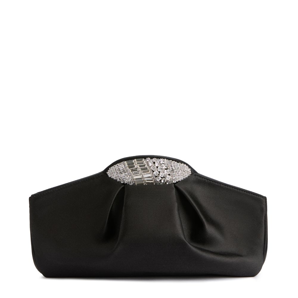 GZ DUMPLING: Clutches Black | Giuseppe Zanotti