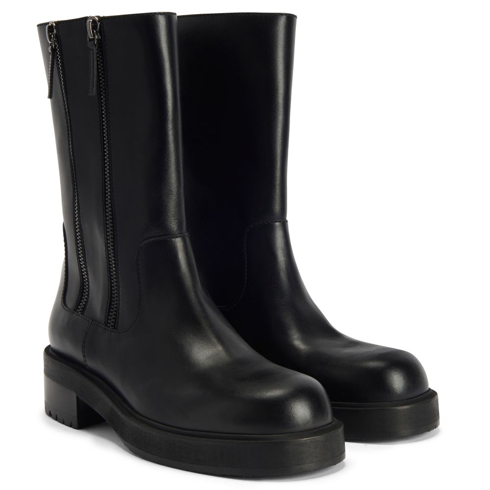 ミドルブーツ GIUSEPPE ZANOTTI Women Boots RW40037002 BLACK GZ-YANA