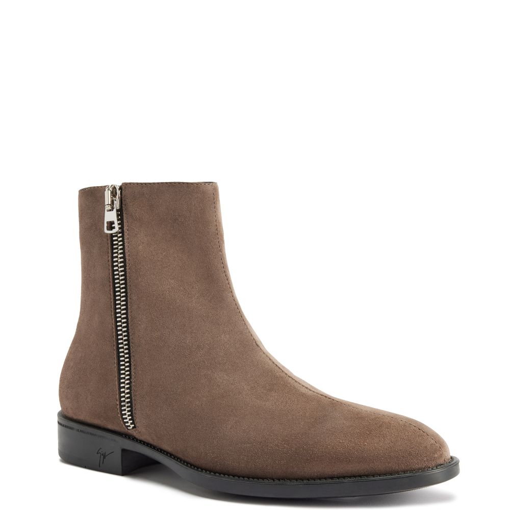 CASSIAN: Boots Grey | Giuseppe Zanotti