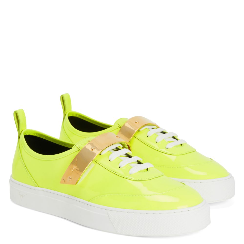 yellow giuseppe sneakers