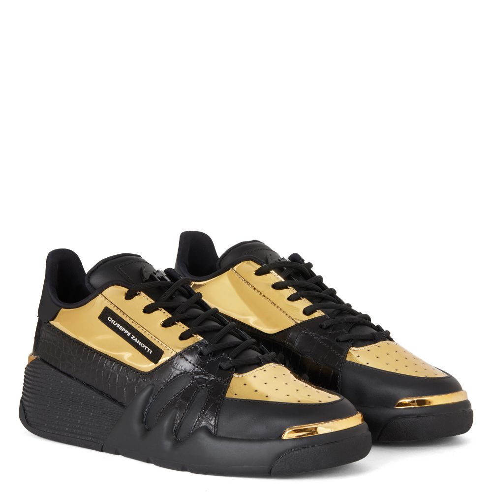 Talon Low Top Sneakers Gold Giuseppe Zanotti Usa