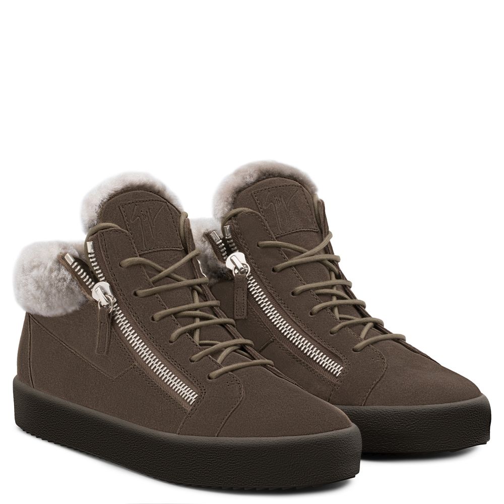 Giuseppe zanotti fur sneakers Outlet