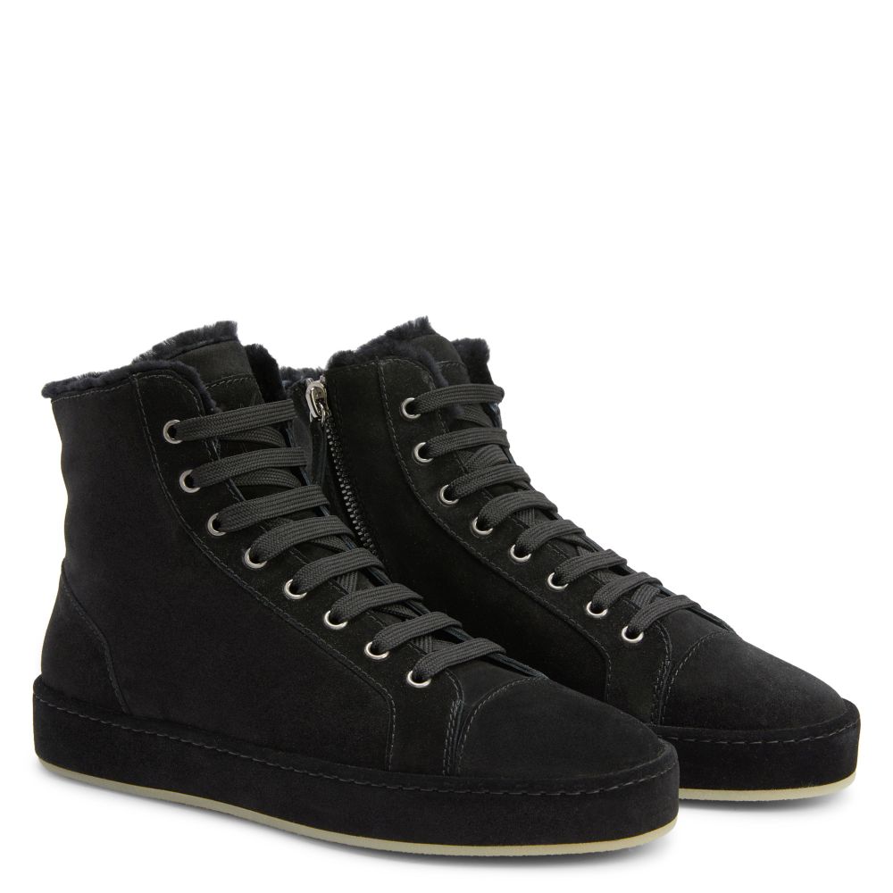 GZ-CITY: Mid top sneakers Black | Giuseppe Zanotti