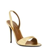 LILIBETH 105: Sandals Gold | Giuseppe Zanotti