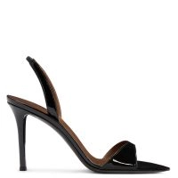 LILIBETH 90: Sandals Black | Giuseppe Zanotti