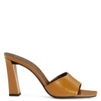 TALIA MULE 90: Sandali in colore Arancione | Giuseppe Zanotti