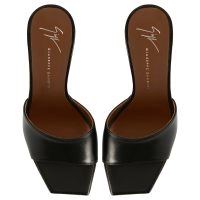 TALIA MULE 90: Sandals Black | Giuseppe Zanotti