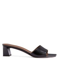 TALIA MULE 45: Sandals Black | Giuseppe Zanotti