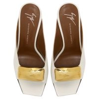 GZ MYA STONE 90: Sandals White | Giuseppe Zanotti