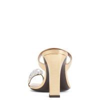 ICON RING 90: Sandals Gold | Giuseppe Zanotti