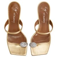 ICON RING 90: Sandals Gold | Giuseppe Zanotti