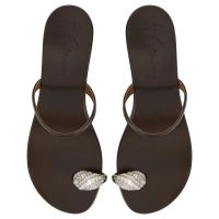 ICON RING 40: Sandals Black | Giuseppe Zanotti