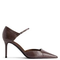 RAQUEL D'ORSAY 85: Pumps Brown | Giuseppe Zanotti