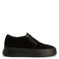 GZ MIKE ZIP: Loafers Black | Giuseppe Zanotti