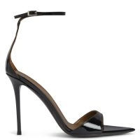 INTRIIGO STRAP 105: Sandals Black | Giuseppe Zanotti