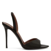 LILIBETH 105: Sandals Black | Giuseppe Zanotti