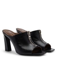 フラットシューズ ^custommade^ 3cm modern pointed toe mule rib CW0026 MUSINSA | CUSTOMADE WOMAN 3cm Modern Pointed Toe Mule Rib