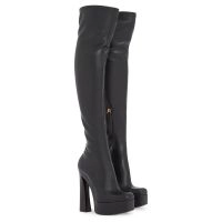 ロングブーツ THREE TO EIGHTY WRINKLE LEATHER BOOTS COCOA THREE TO EIGHTY】Wrinkle Leather Boots / 追跡付