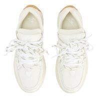 W・Anniversary WRINKLE WHITE UV50+ Amotopart 2019-2025 Kawasaki Ninja ZX25R ZX4R ZX4RR White Fairing Kit