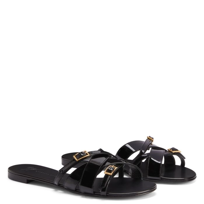 【関税&送料込】Santoni Laminated Nappa Mule Sandals Women's Santoni Mules & Slides | Nordstrom