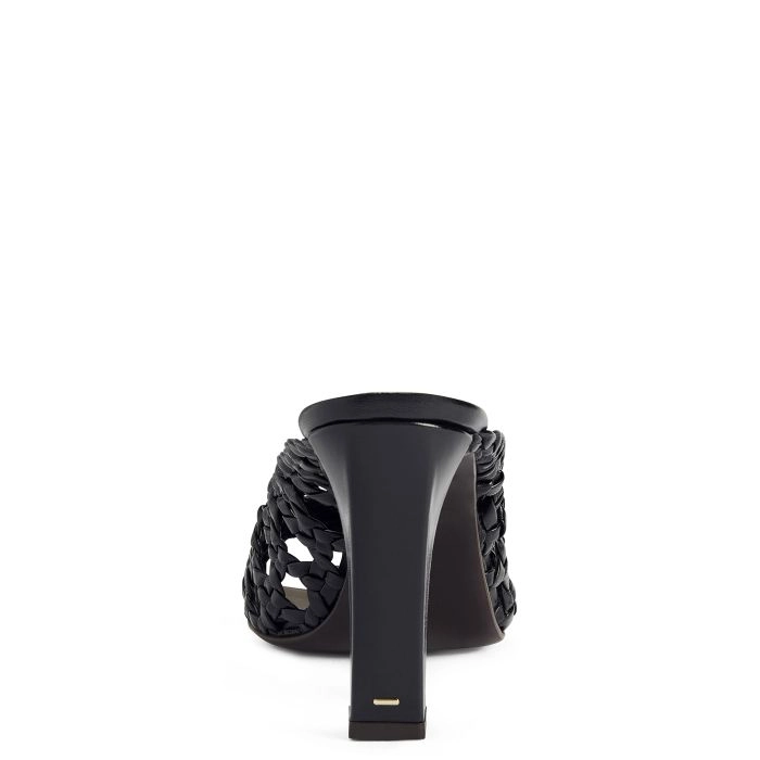 GZ MYA CAGE 90: Sandals Black | Giuseppe Zanotti