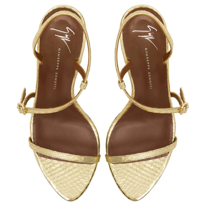 GIUSEPPE ZANOTTI ゴールドチェーンタッセルスリポン GIUSEPPE ZANOTTI ゴールドチェーンタッセルスリポン □美品□GIUSEPPE