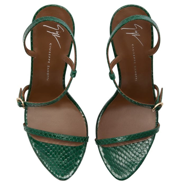 AUDRINETTE 90 - Green - Sandals