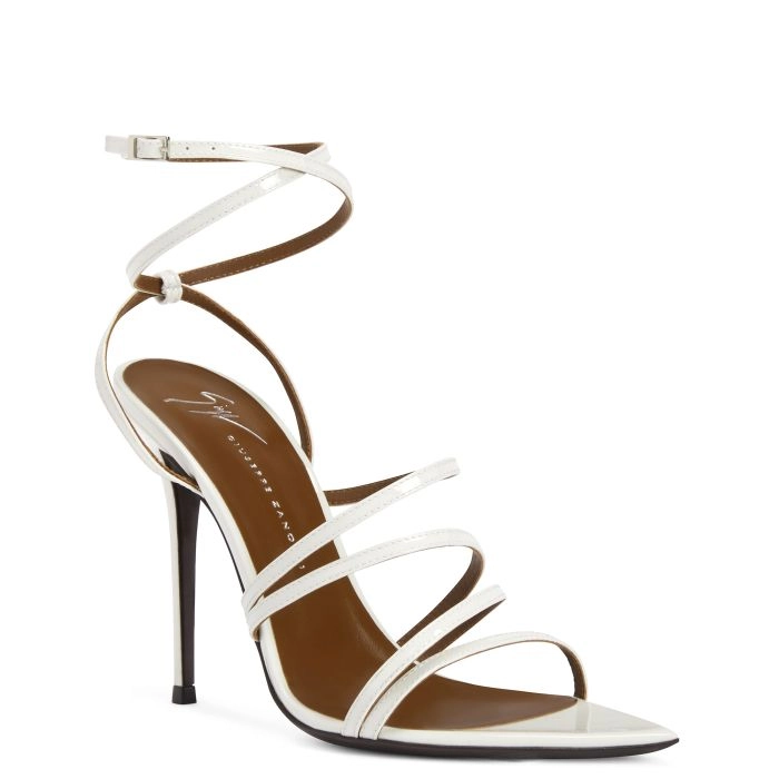 【関税込み】Giuseppe Zanotti ブルー Intrigo ヒールサンダル INTRIIGO CLAIRE 105