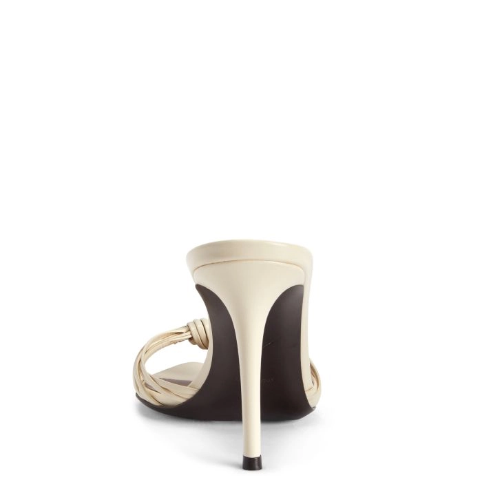 INTRIIGO KNOT 90: Sandals Beige | Giuseppe Zanotti
