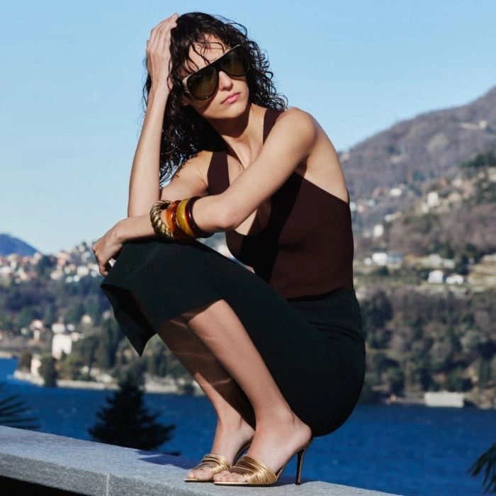 INTRIIGO CLIO 90: Sandals Gold | Giuseppe Zanotti