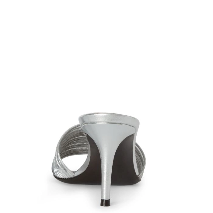 INTRIIGO CLIO 70: Sandals Silver | Giuseppe Zanotti