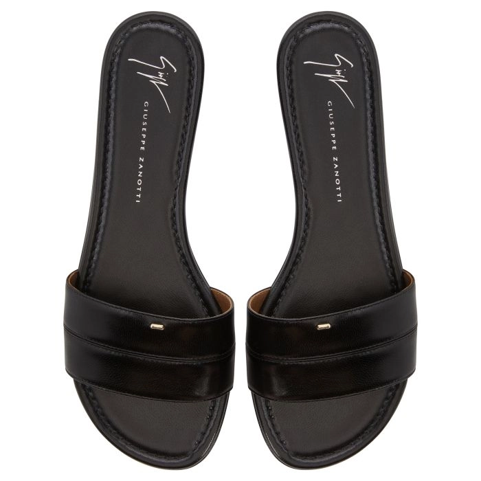 GIUSEPPE ZANOTTI フラットシューズ　ベロア生地 CLOTHIE