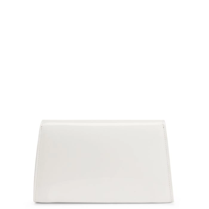 CLEOPATRA: Clutches White | Giuseppe Zanotti