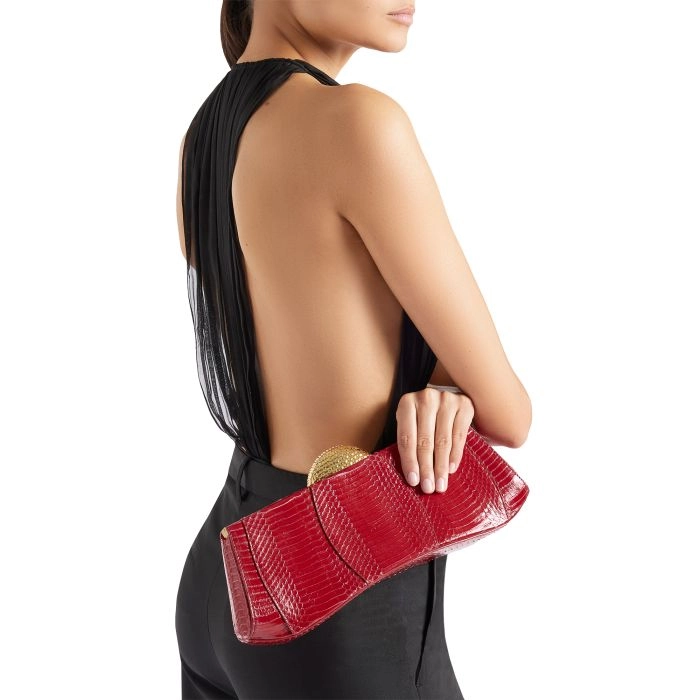 EVE BAG: Clutches Red | Giuseppe Zanotti