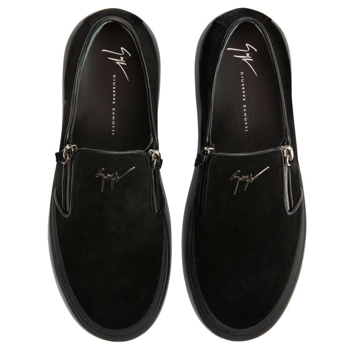 GZ MIKE ZIP: Loafers Black | Giuseppe Zanotti