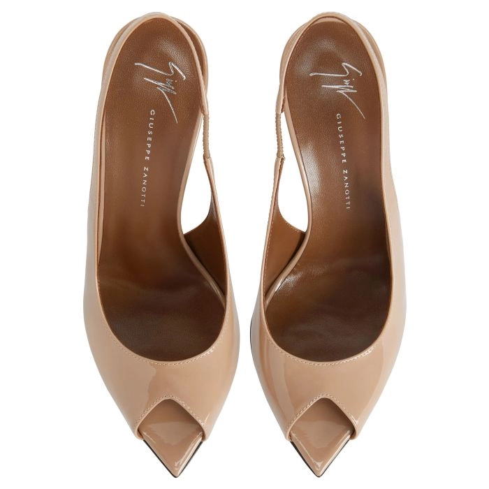 INTRIIGO OPEN TOE 90: Sandals Pink | Giuseppe Zanotti