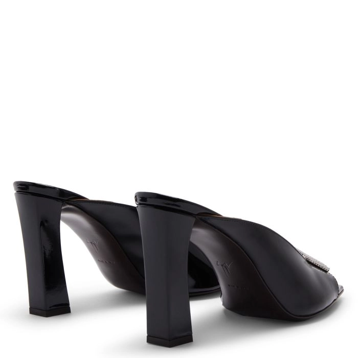 ジュゼッペザノッティ　ビジューミュール37 GIUSEPPE ZANOTTI/ジュゼッペ ザノッティ】 HEEL SANDAL